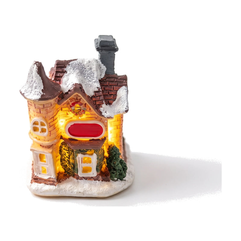Mini Light-Up Village House Ornament