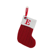 MerryNest™ Mini Knit Initial Christmas Stocking — E
