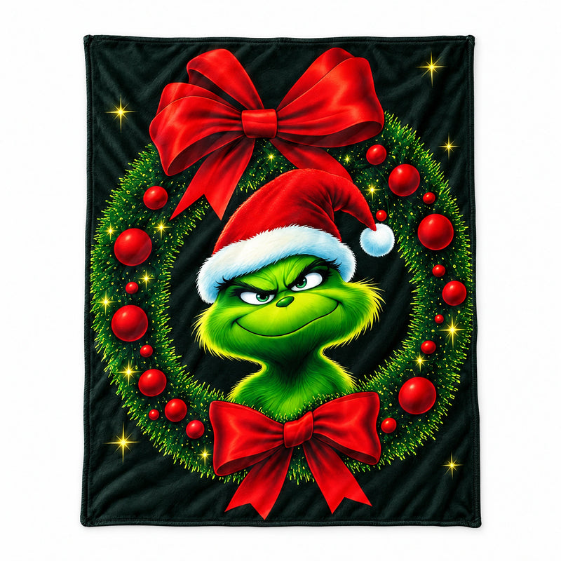WhimsyNest™ Holiday Fleece Blanket