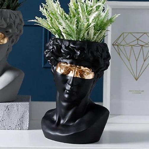 Majestic David - Ceramic Planter Sculpture