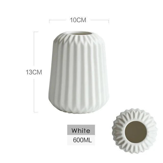Sakura Grace Ceramic Vases