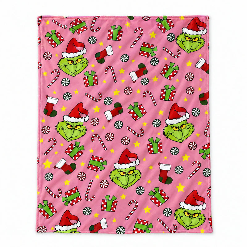 WhimsyNest™ Holiday Fleece Blanket
