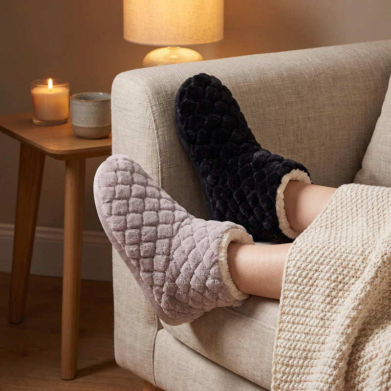 Non-Slip Fleece Slipper Socks
