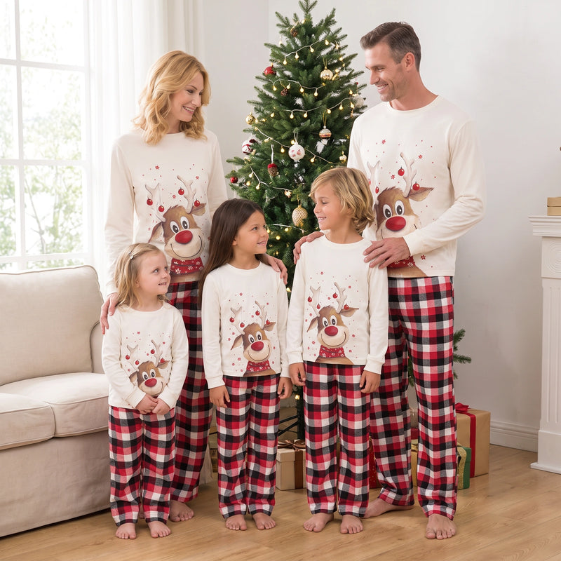 ReindeerGather™ Matching Family Christmas Pajamas