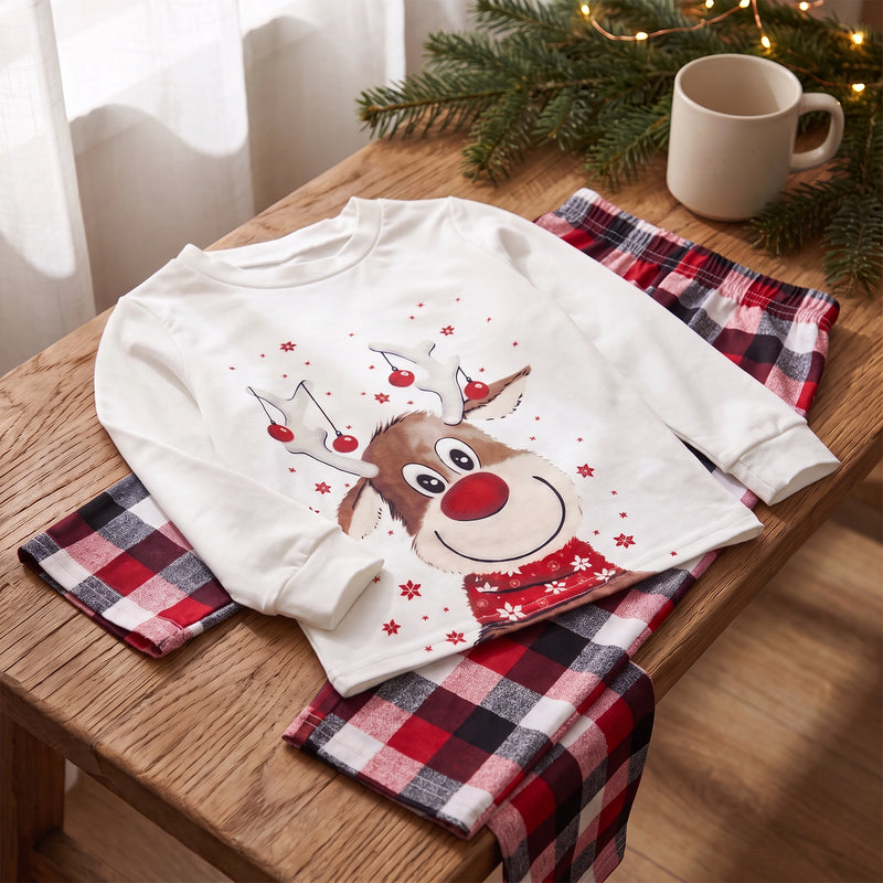 ReindeerGather™ Matching Family Christmas Pajamas