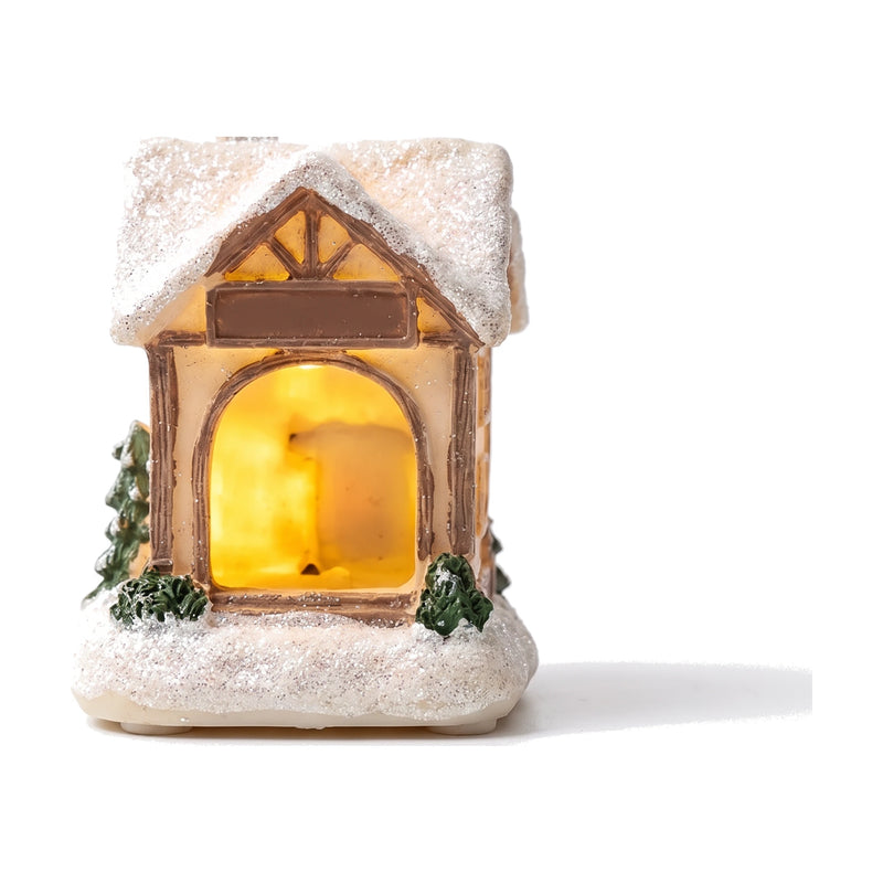 Mini Light-Up Village House Ornament