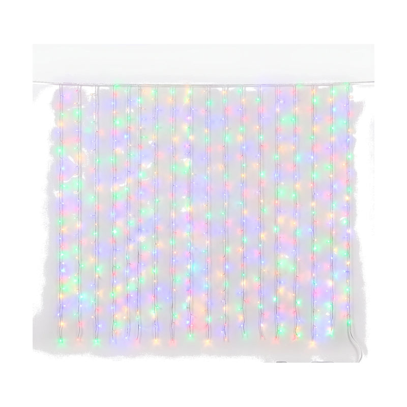 10 ft LED Curtain String Lights with Remote Control and USB Power