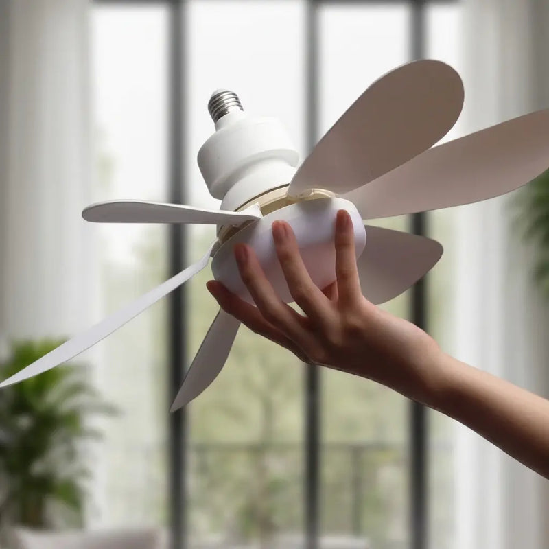 LED Ceiling Fan Light - with Remote Control