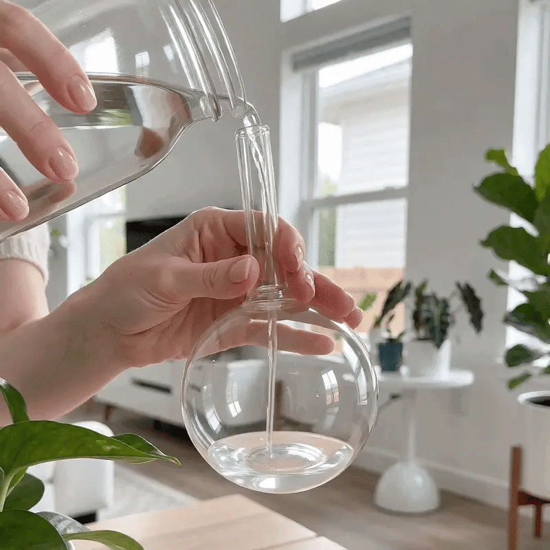 RainDrop™ Self-Watering Glass Globes - Automatic Plant Watering Bulbs for Indoor