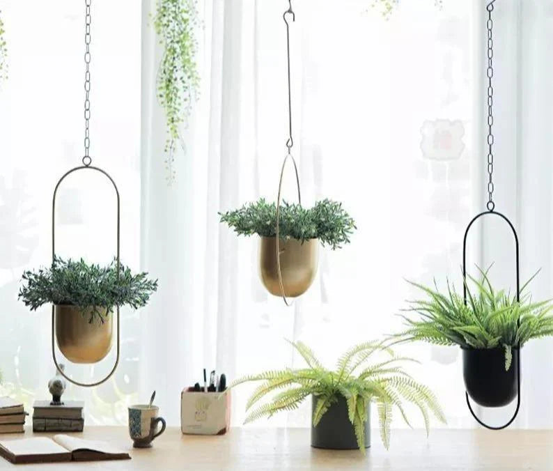 AeroHalo™ - Metal Hanging Planter