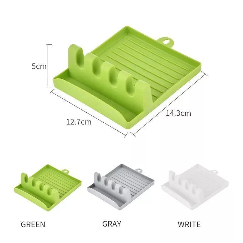 Anti-Slip Heat-Resistant Kitchen Utensil Holder Stand