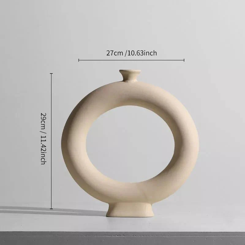 SereneStone™ - Contemporary Ceramic Vase Set