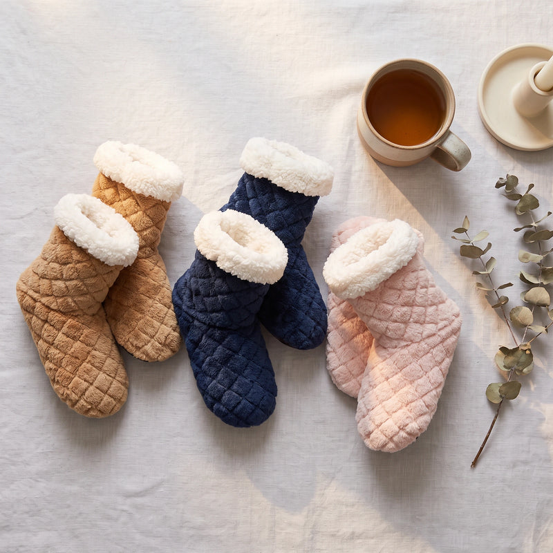 Non-Slip Fleece Slipper Socks