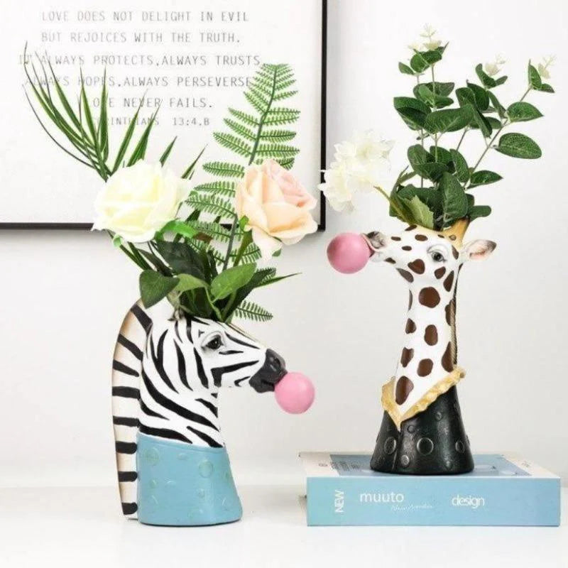 Wild Bubblegum Creature Vase