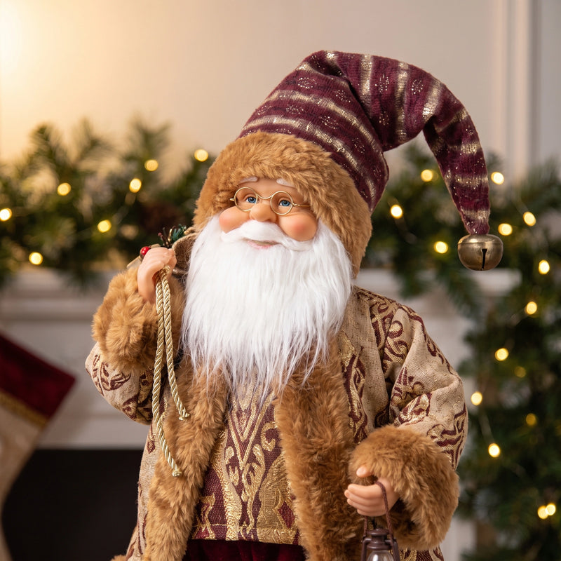 MerryNest™ Plush Santa Claus Decor 12 in