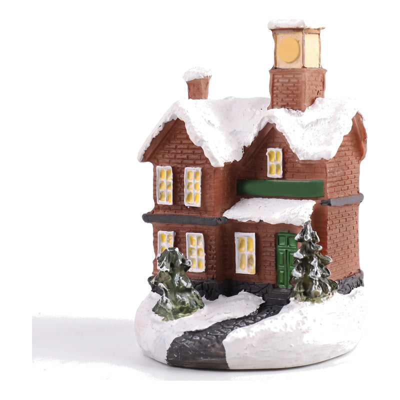 Mini Light-Up Village House Ornament