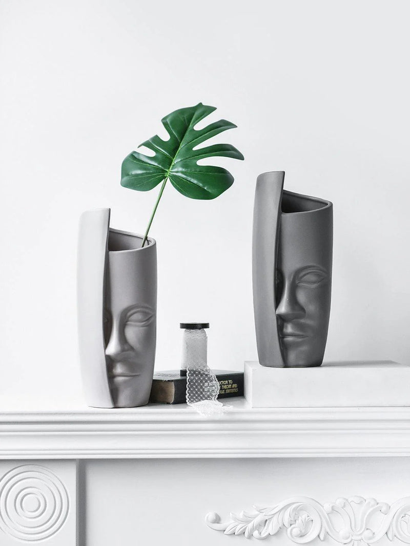Artistic Face Vase
