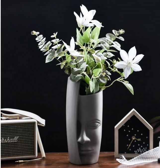 Artistic Face Vase