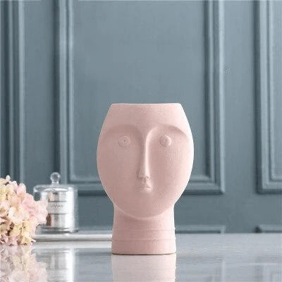 Monte - Ceramic Face Vases