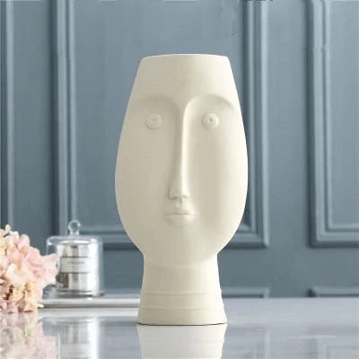 Monte - Ceramic Face Vases