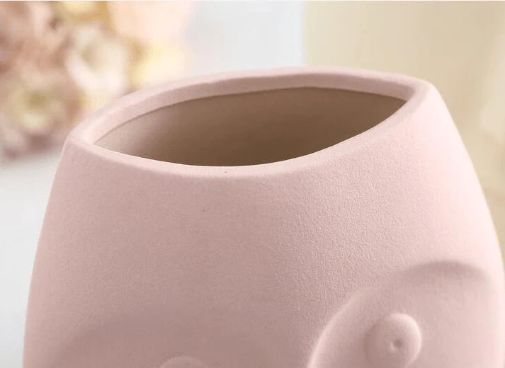 Monte - Ceramic Face Vases