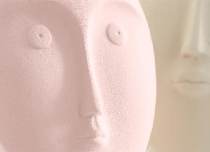 Monte - Ceramic Face Vases