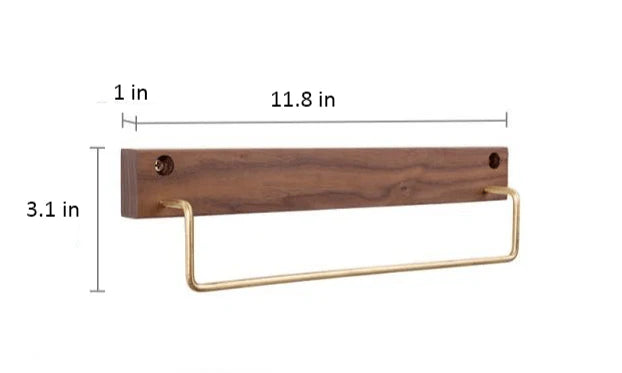 Wooden Towel Stand