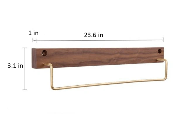 Wooden Towel Stand