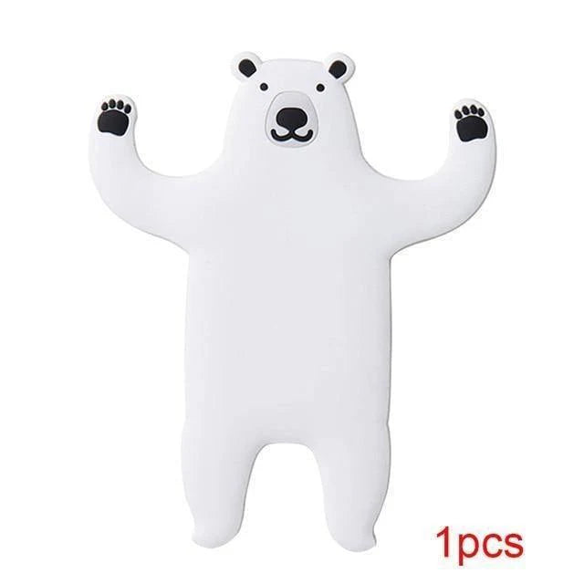 Adhesive Animal Hooks for Fridge and Wall