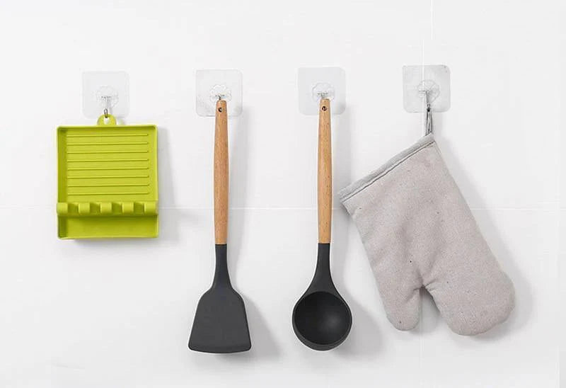 Anti-Slip Heat-Resistant Kitchen Utensil Holder Stand