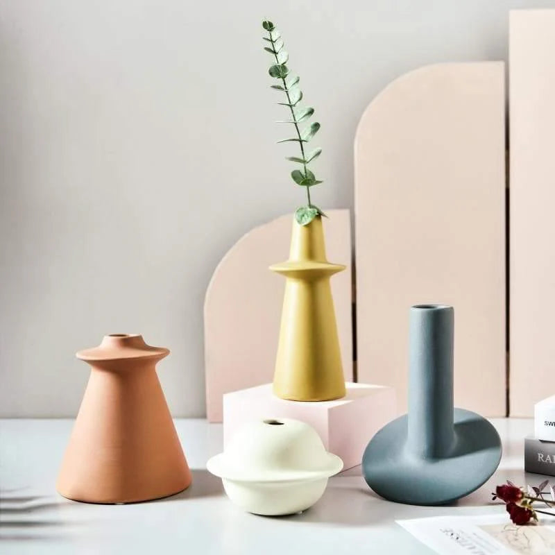Astro Celestial Ceramic Vase Decorations