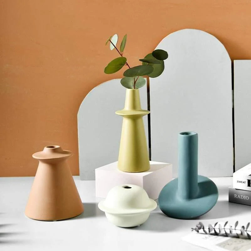 Astro Celestial Ceramic Vase Decorations