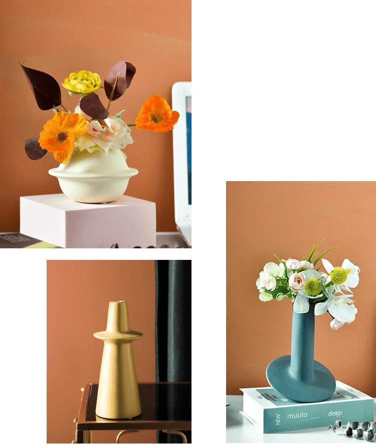 Astro Celestial Ceramic Vase Decorations