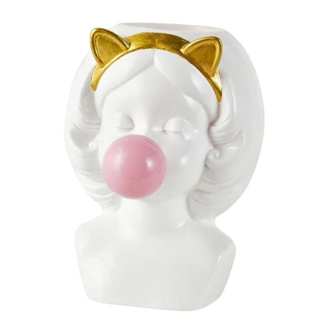 Bubbly Babe Popart Planter Vase