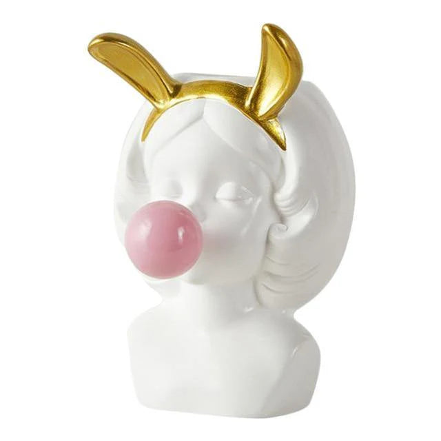 Bubbly Babe Popart Planter Vase