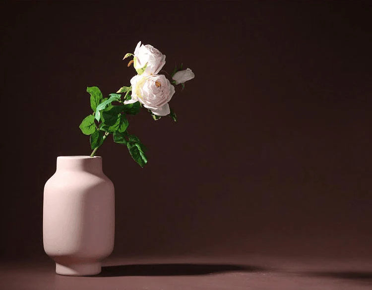 Franz Palette Clay Blossom Vase