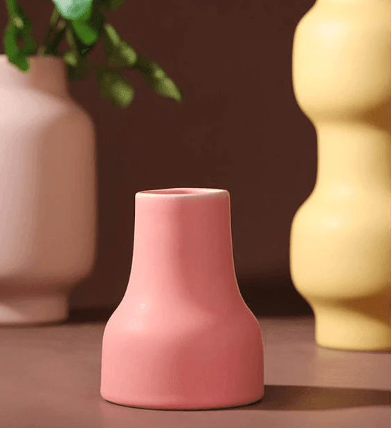 Franz Palette Clay Blossom Vase