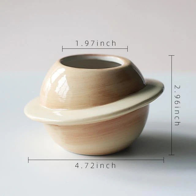 Cosmos World Ceramic Planter