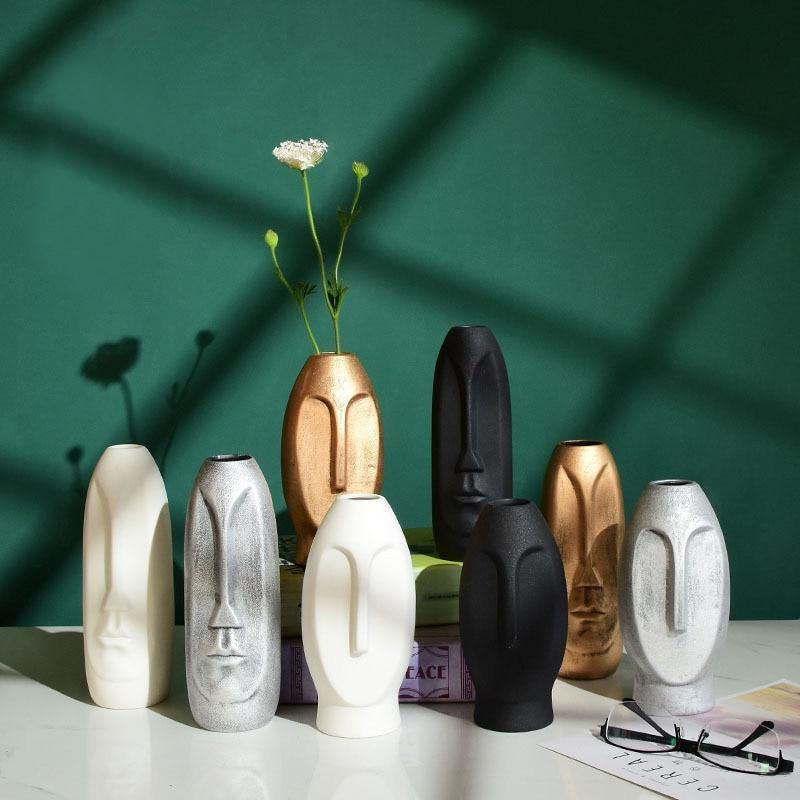 ElongaFace™ Ceramic Vase
