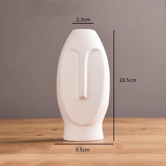ElongaFace™ Ceramic Vase
