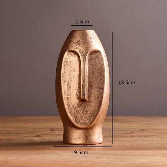 ElongaFace™ Ceramic Vase
