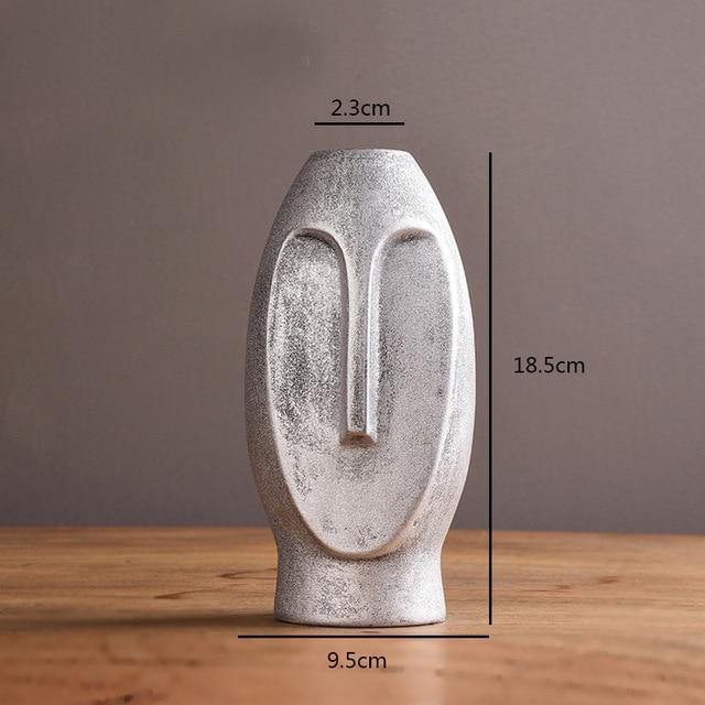 ElongaFace™ Ceramic Vase
