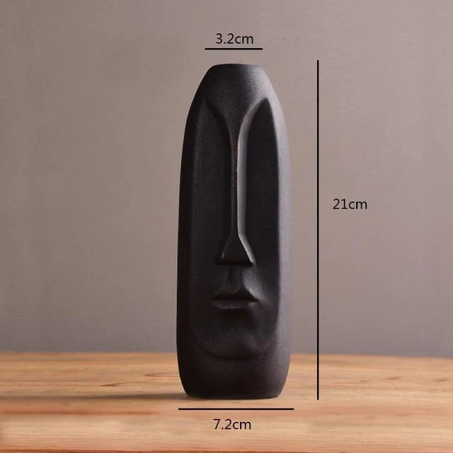 ElongaFace™ Ceramic Vase