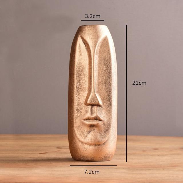ElongaFace™ Ceramic Vase