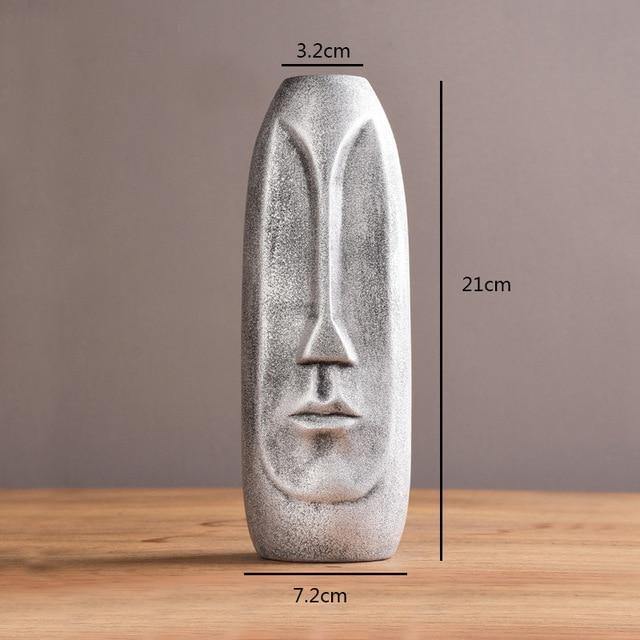 ElongaFace™ Ceramic Vase