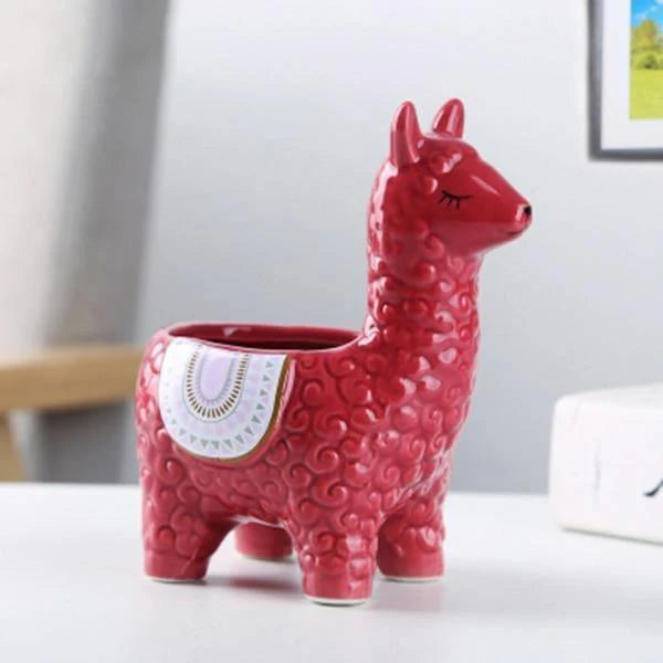 Alpaca Pottery Succulent Planter