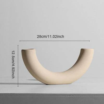 SereneStone™ - Contemporary Ceramic Vase Set