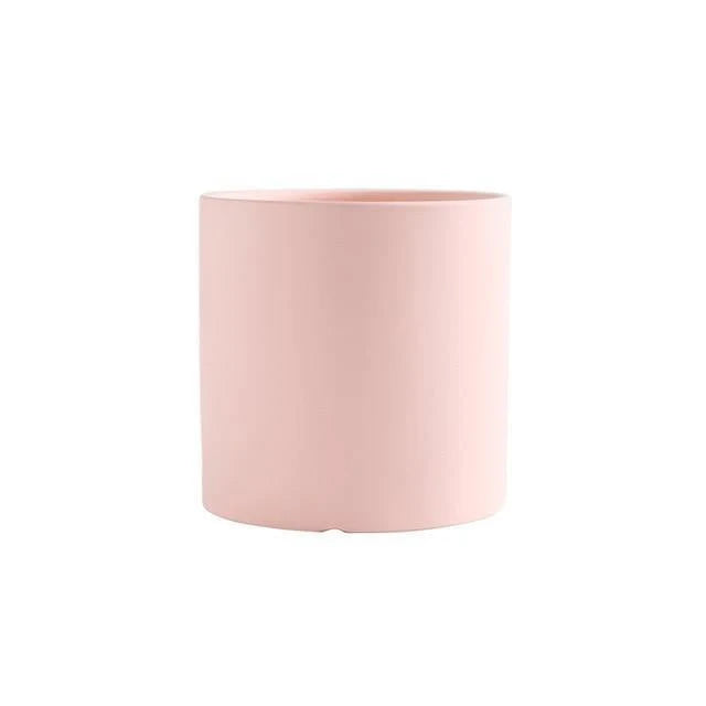 Vibrant Traditional Circular Ceramic Pot Planter