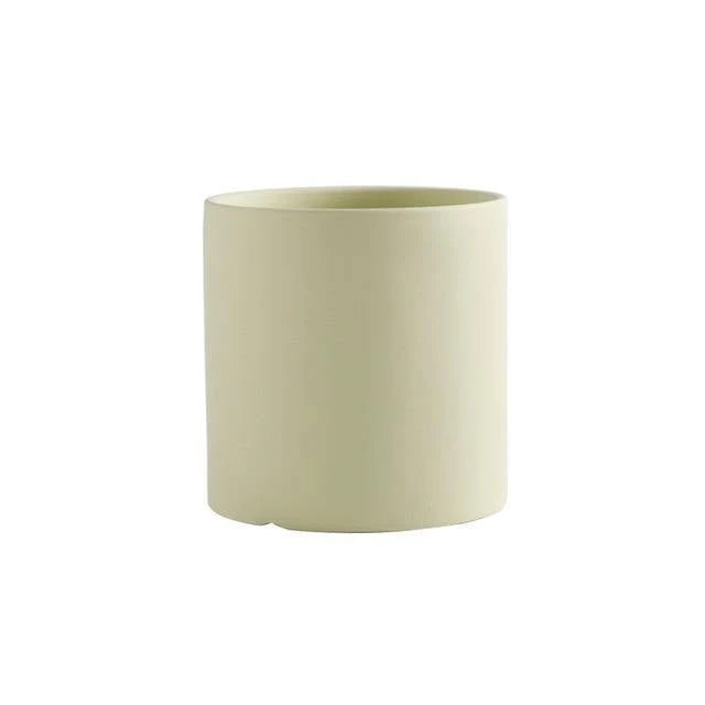 Vibrant Traditional Circular Ceramic Pot Planter