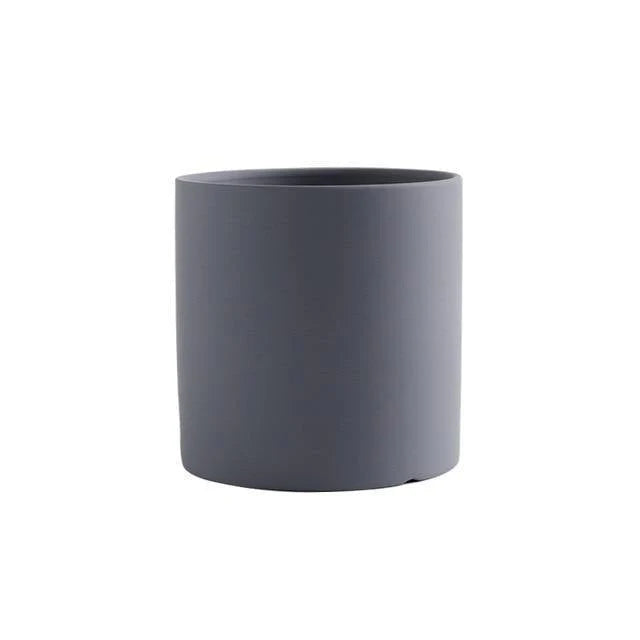 Vibrant Traditional Circular Ceramic Pot Planter